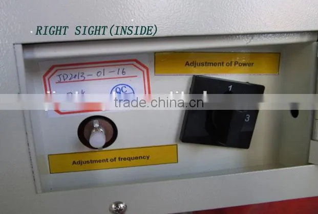 Horizontal continous ultrasonic system