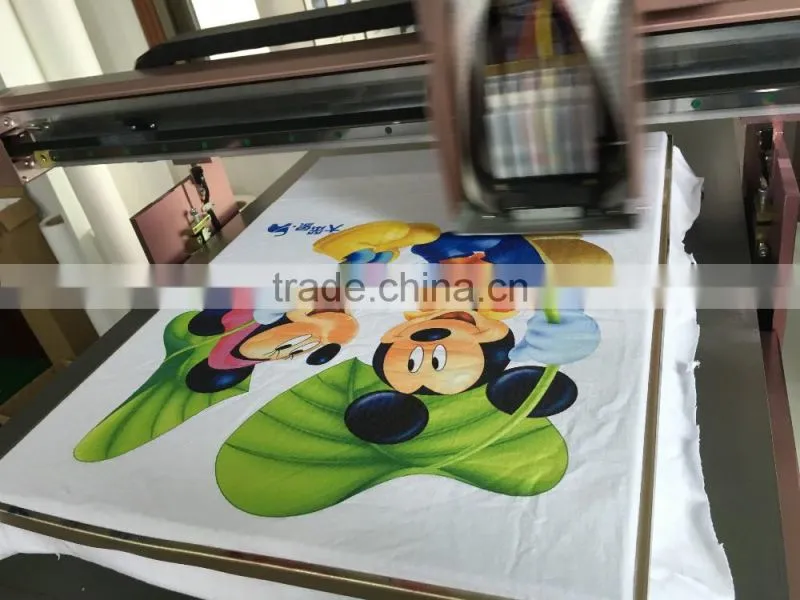 Direct to fabric large printer digital textile printing machines