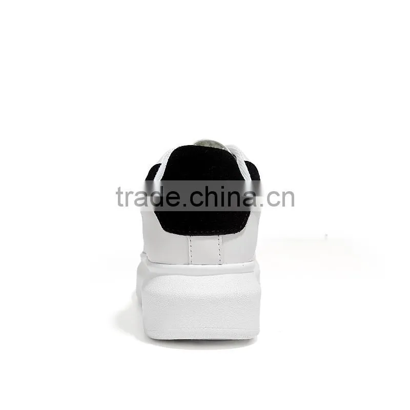wholesale loafer design fashion shoes sample for female, women leather casual shoes sneakers high quality made in jinjiang