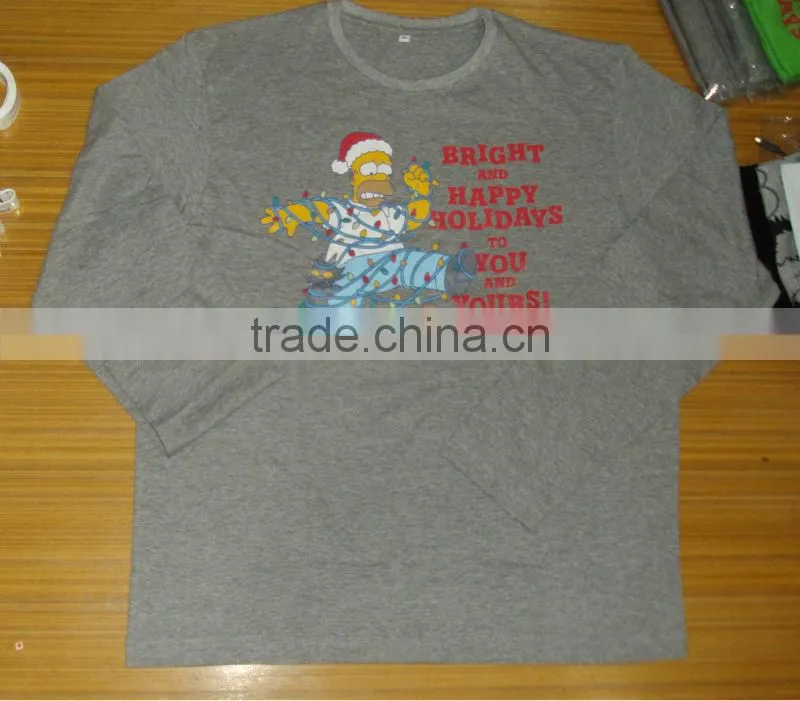 2014 design Pajama set, combed cotton soft sleepwear pajama