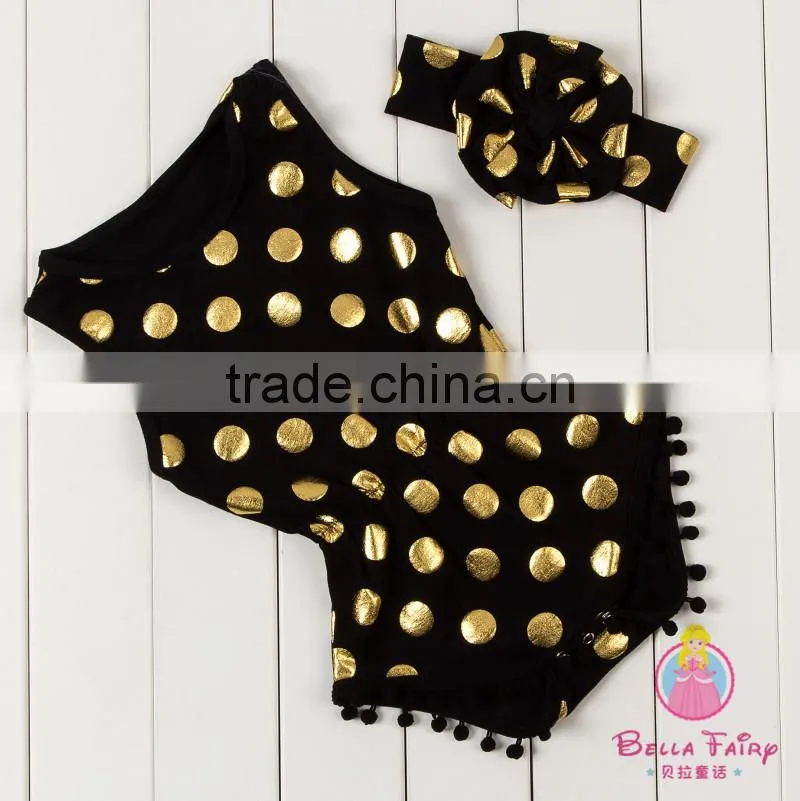 Summer hot sale baby rompers boutique baby girl clothing infant and toddlers jumpsuit