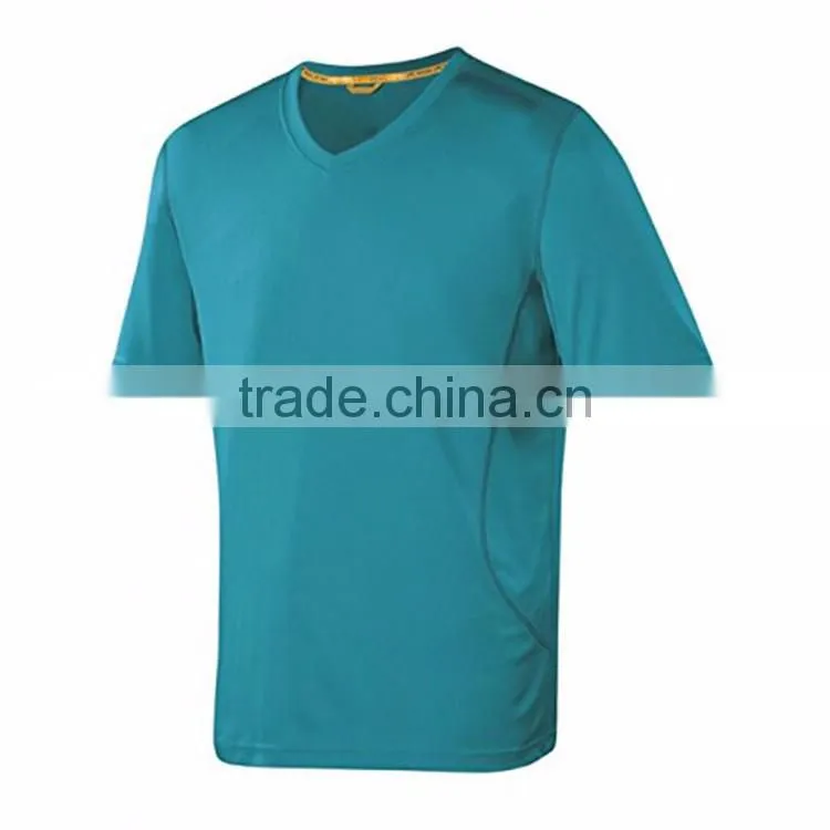 wholesale blank slim fit 100% polyester man sport t shirt