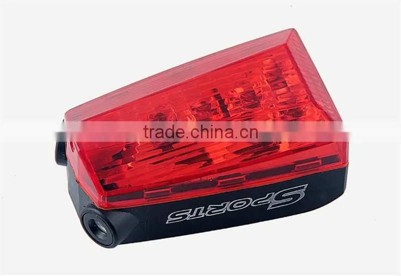 Laser Beams Bicycle Laser Tail Light Rechargeable 5 LED