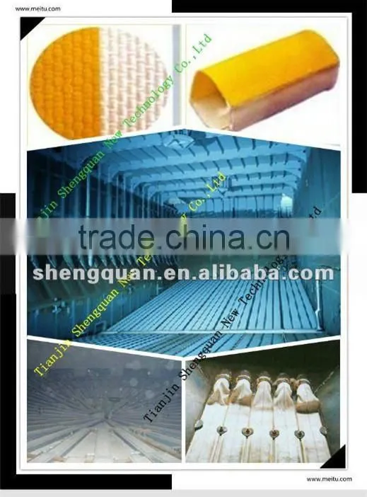 Polyester woven type Airslide pneumatic hose/airslide hose for bulk cement truck/canvas airslide hose