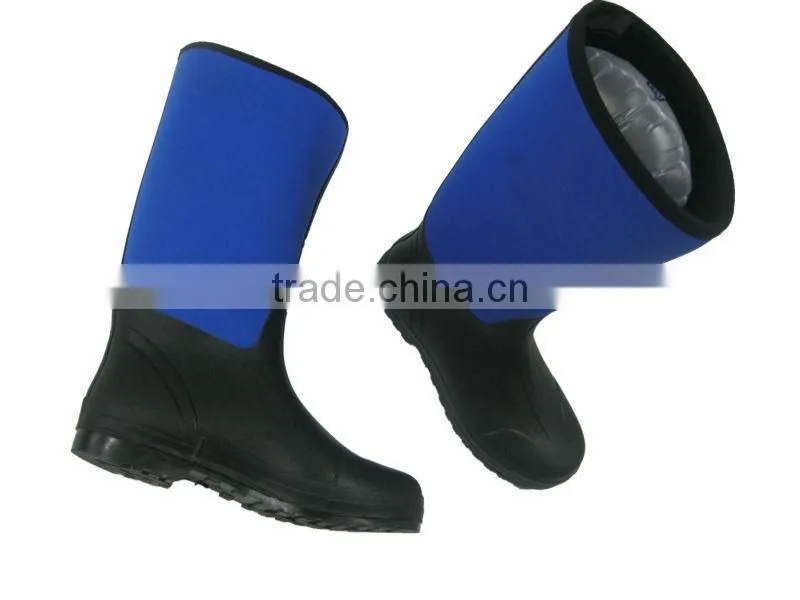 5mm Top quality Neoprene boots/knee neoprene brand boots men