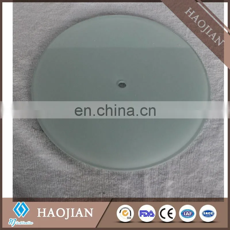 blank sublimation glass clock