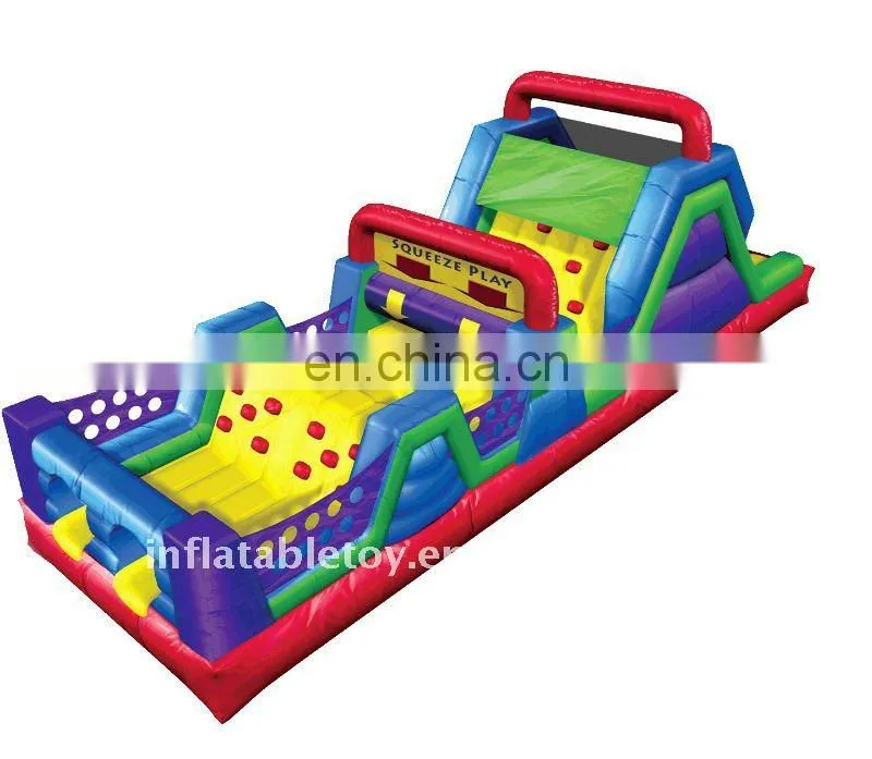 Inflatable crazy golf inflatable obstacle course