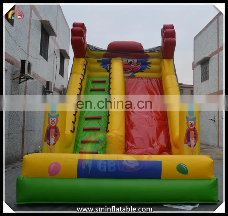 sponge bob inflatable slide , ongoing amusement slider,inflatable toboggan slide for kids