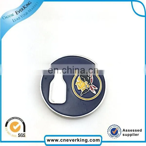 custom High quality and low price metal badge for clothing