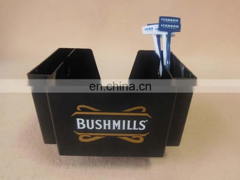Custom acrylic plastic restaurant tissue holder
