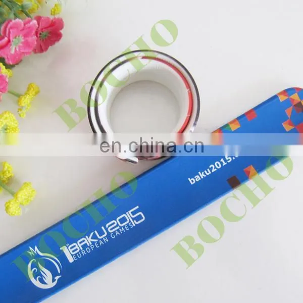 silicone snap wrist band