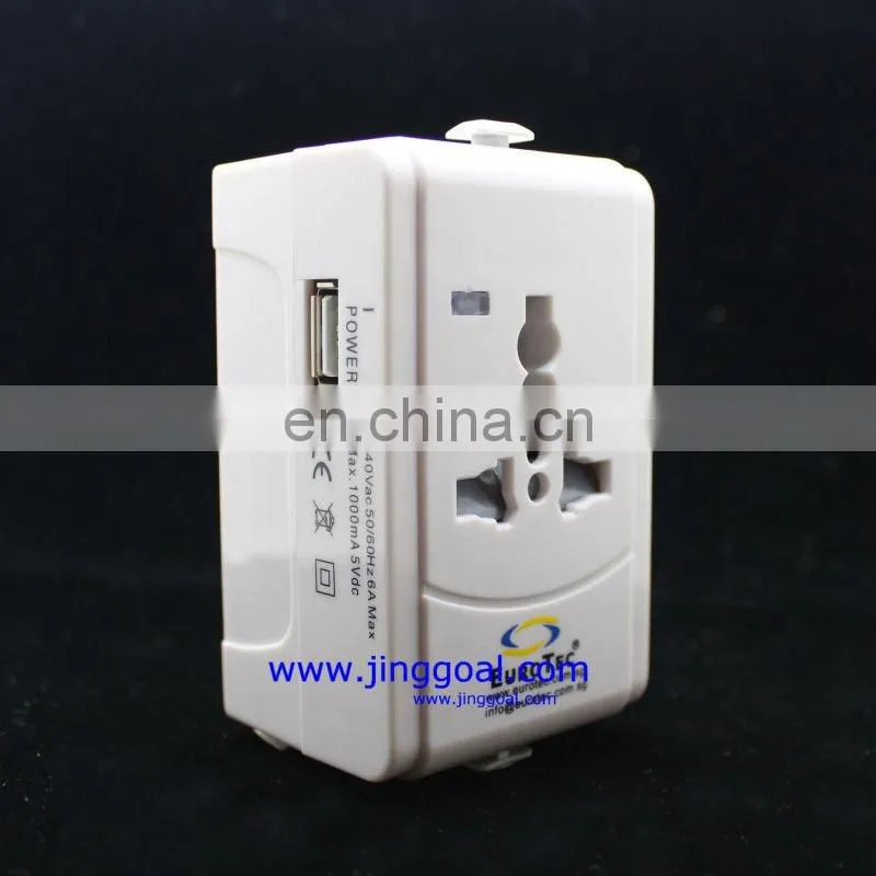 Travel plug adaptor