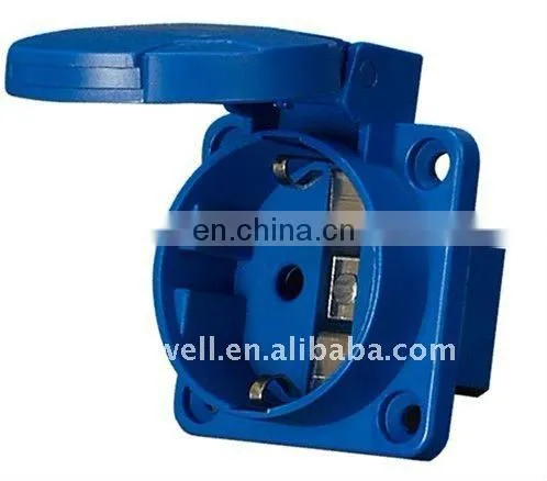 European Socket, Schuko Socket, Plug Socket IP44