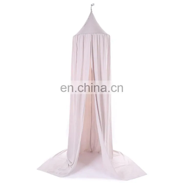 Decoration Ins Pink Cotton Princess Castle Bed Canopy Mosquito Net for Kids Baby and Adults