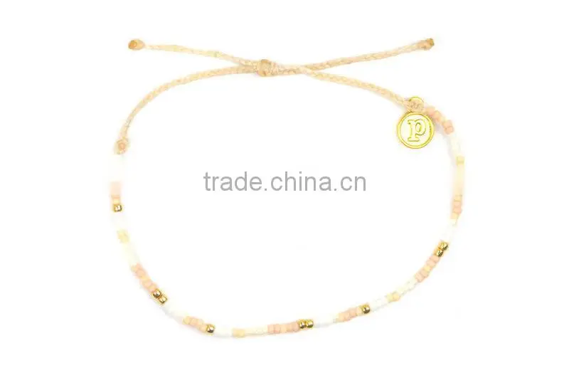 Japan colorful seed bead glass bead bracelet for firl