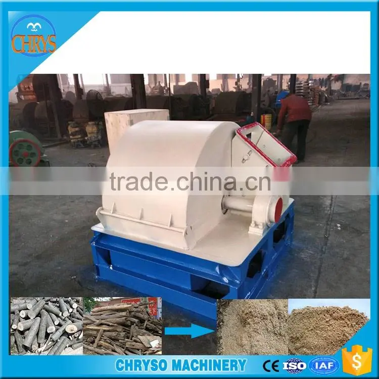 Convenient Diesel Mobile Wood Sawdust Crusher | Crusher Machine