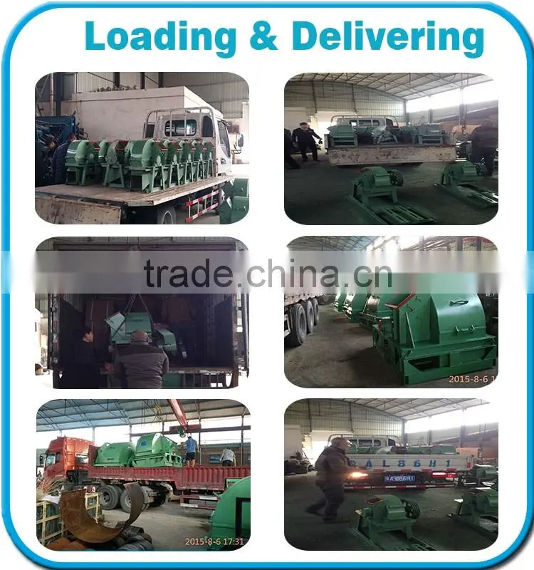 Convenient Diesel Mobile Wood Sawdust Crusher | Crusher Machine