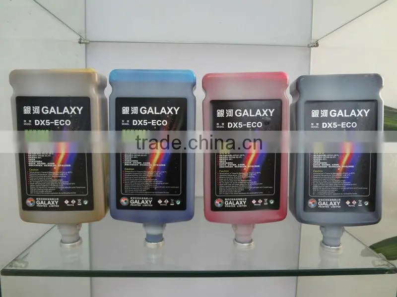 Quick-drying eco solvent ink reliable brand galaxy ink for Phaeton printer