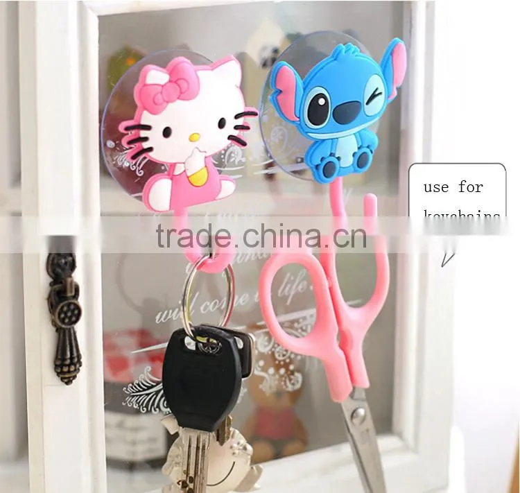 Animal Shape Plastic Suction Cups Hook