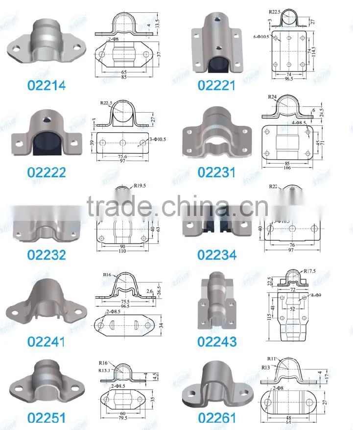 Truck body acrylic light guide plate components- short guide plate