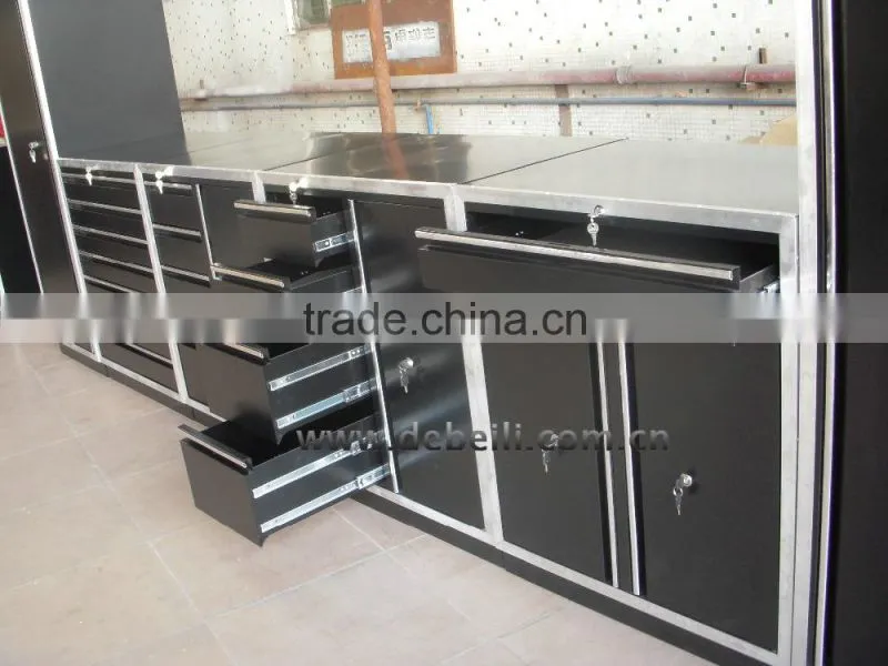 Iron Roller Cabinet Tool Chest For Workshop Use