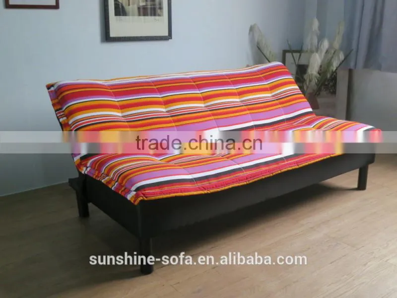 Popular red color folding sofa bed
