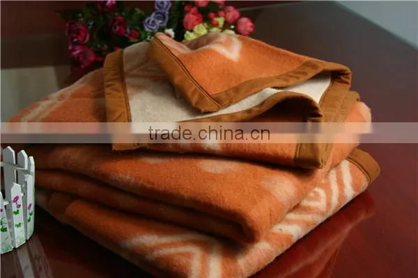 NO 1 factory 100% pure army 100% wool best quality blanket