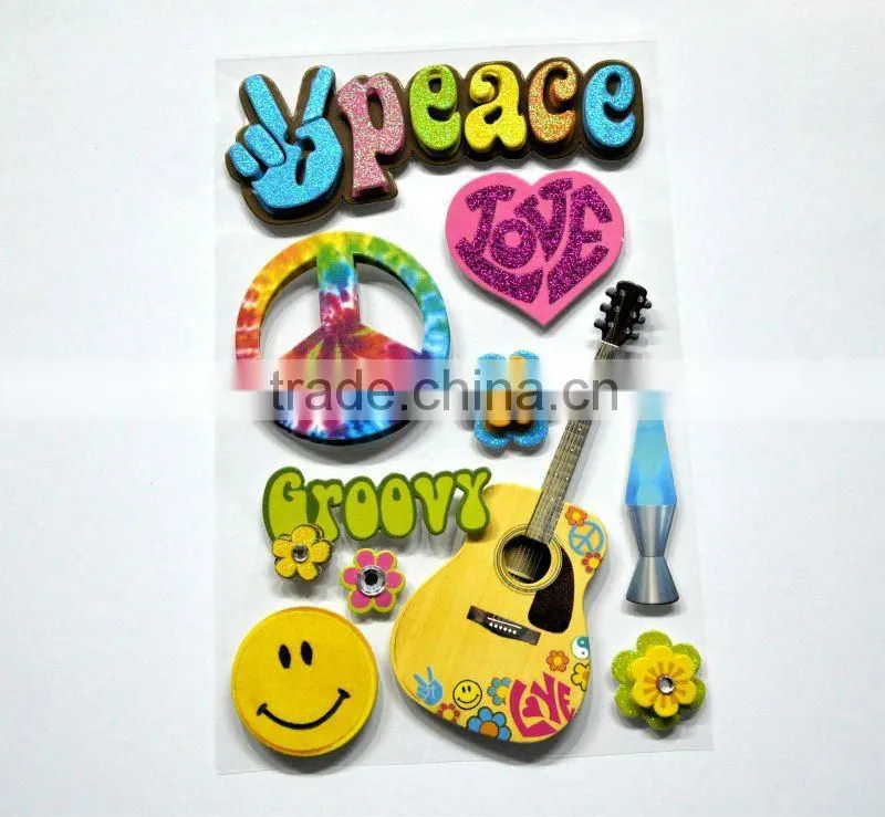 3D Handmade Sticker