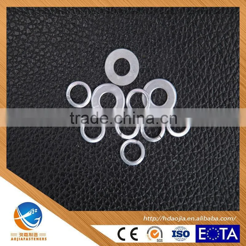 FLAT WASHER WHITE ZINC,
