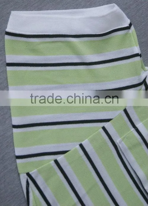 Hot sell!2013 100% polyester men striped polo shirt/mens polo collar striped t shirt