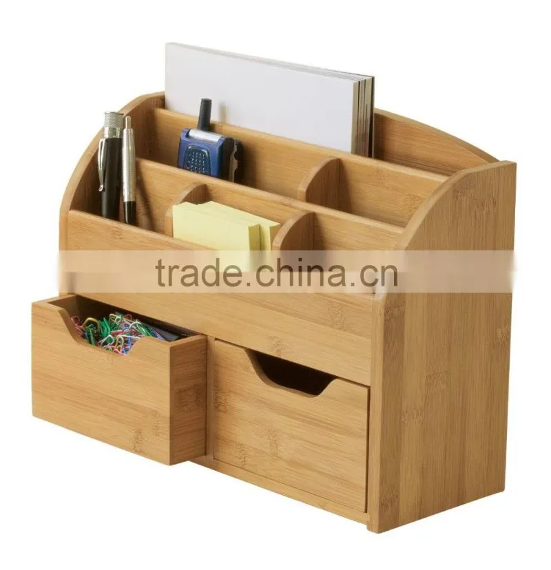 Wooden file case wooden bookcase wooden organizer