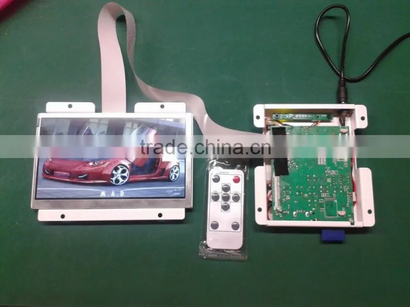 digital photo frame advertising display wall mount advertising player flexible video usb sd cf tv