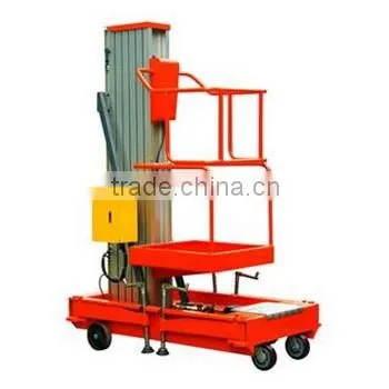 Double-mast Aluminium Aerial Lift Platform/Hydraulic Lifts/Lifting Equipment