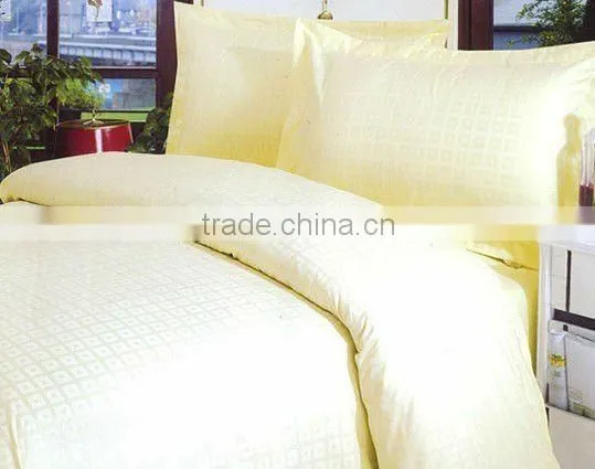 100% combed cotton white dobby fabric for home and hotels