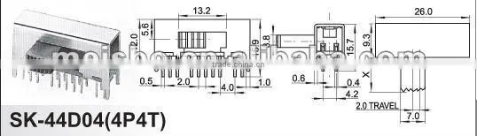Universal slide circuit breaker connection