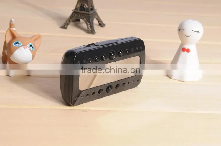 HD 1080P Alarm Clock Hidden Camera Clock with Battery and Long Time Recording