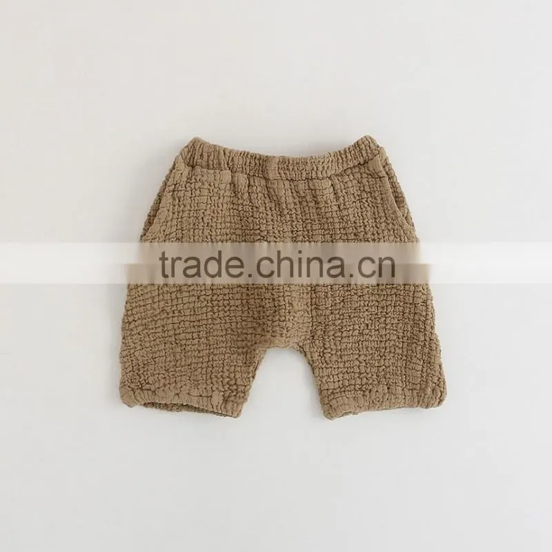 Summer Children's Clothes 2016 New Arrival Girl Cloth Five Solid Color Cotton And Tingle Shorts Infants & Toddler Clothing Pants