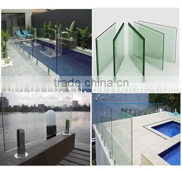 tempered laminated glass with CE/ISO