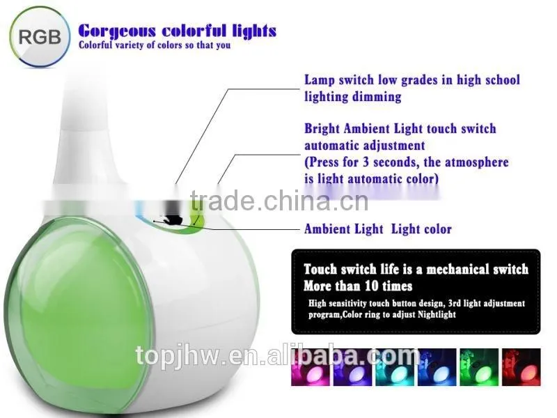 2016 smart touch LED desk lamp with camera app