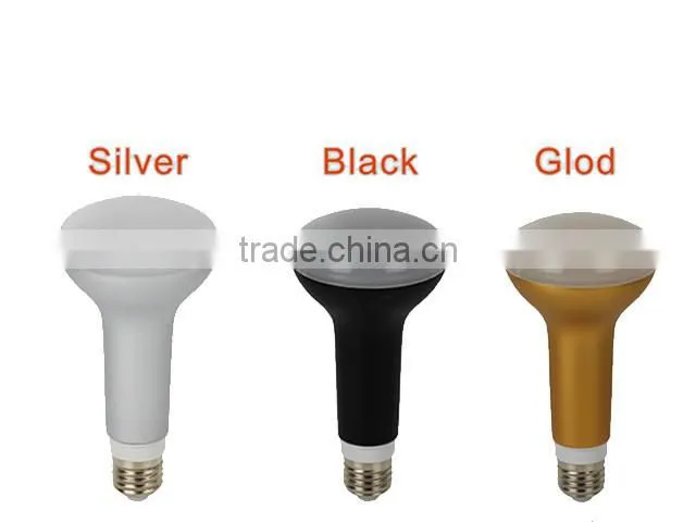 7w 2014 newest product e27 white/black/golden led bulb light