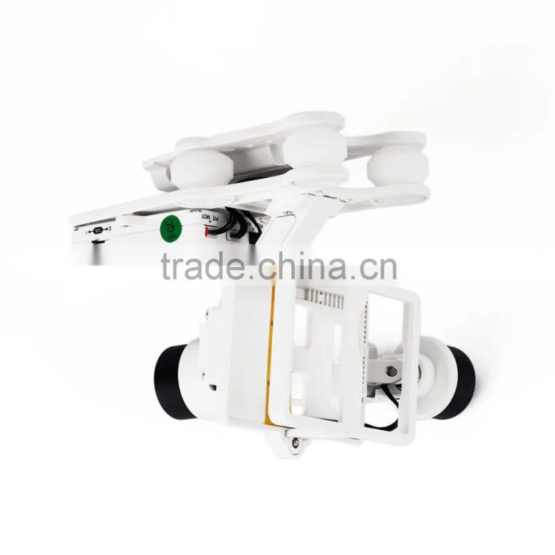 Walkera White Plastic Version G-2D Brushless Gimbal for iLook/GoPro Hero 3
