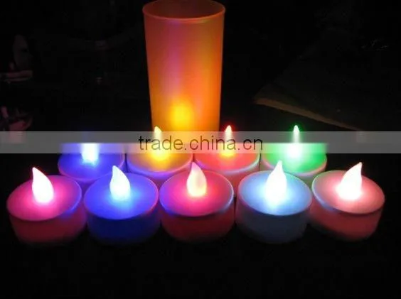 Led Rechargeable candle - 6pcs/set
