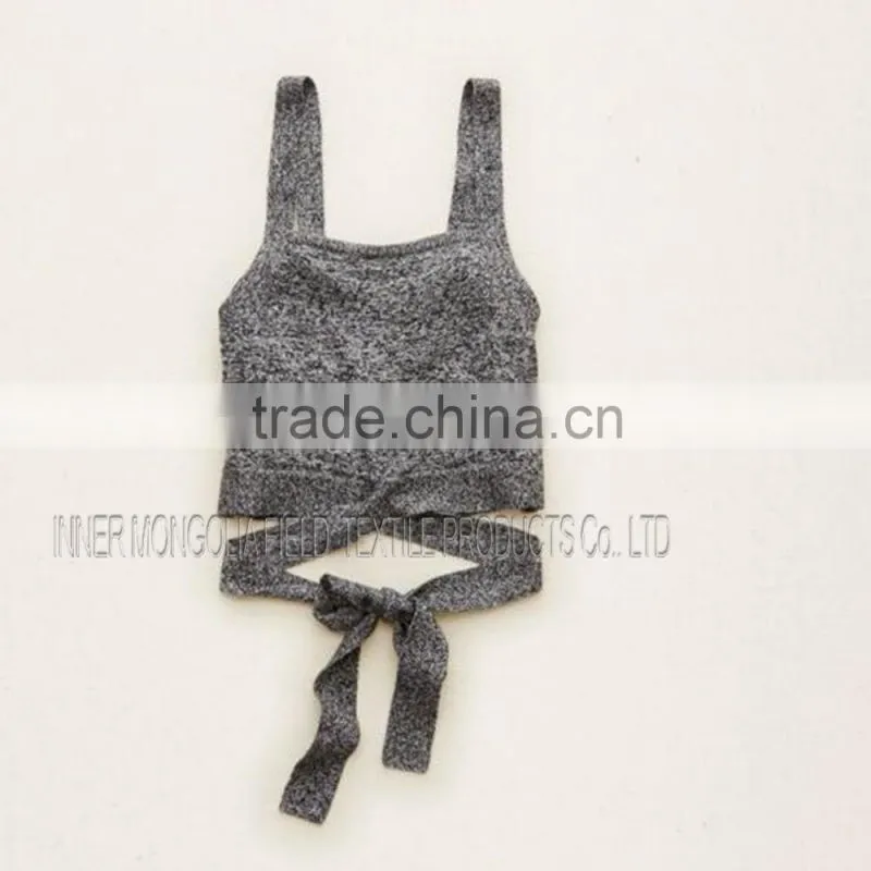 Cashmere Luxe Wrap Bralette Top