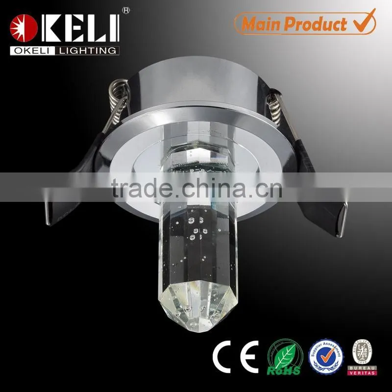 Top quality 1W spot lights led crystal light