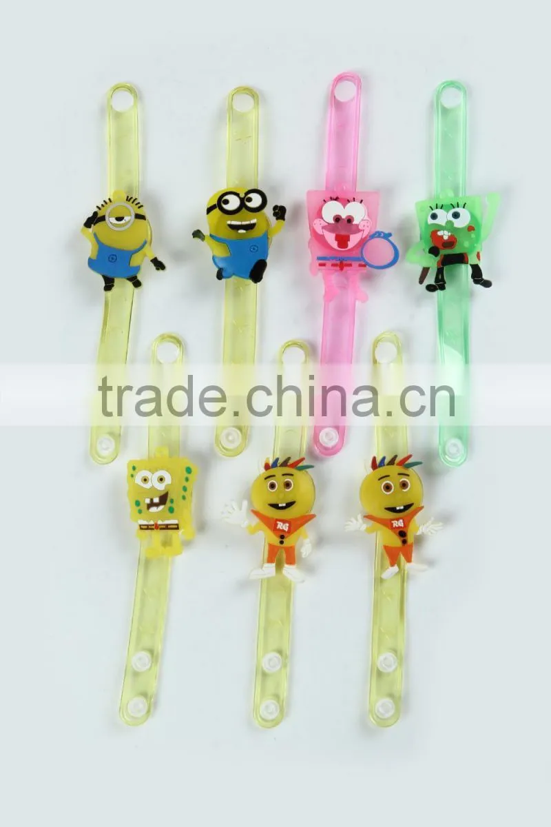 The lovely Spongebob led bracelet led light bracelet