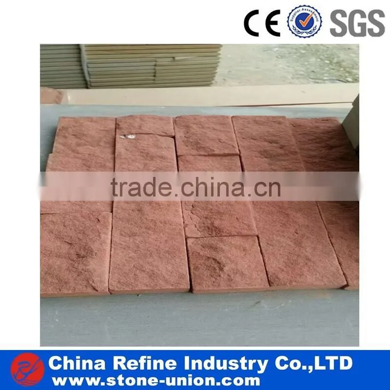 Multicolor sandstone tiles