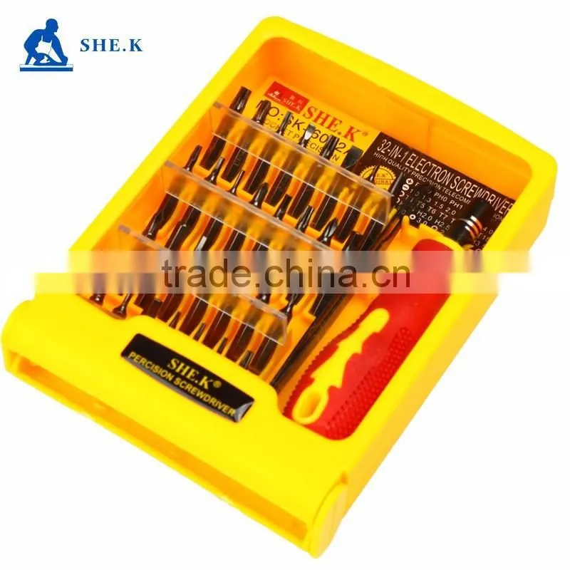32pcs-in-1 household hardware precision tool set