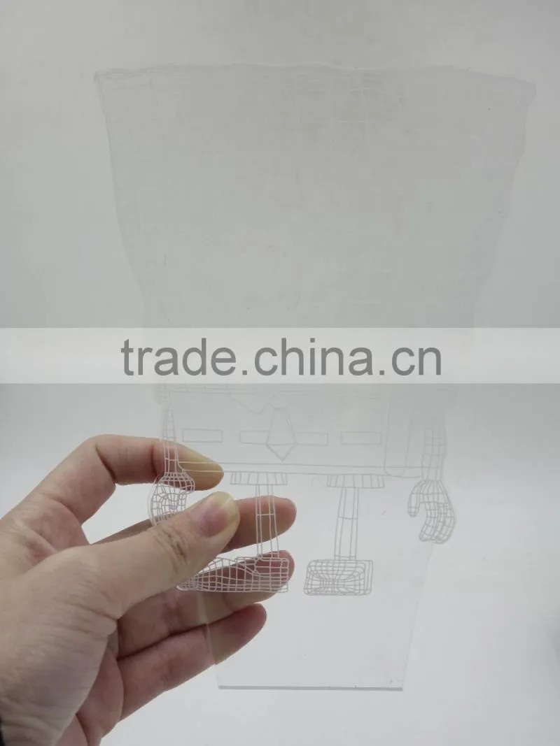 Animal Shaped Touching LED Light 3D Effect Mood Light