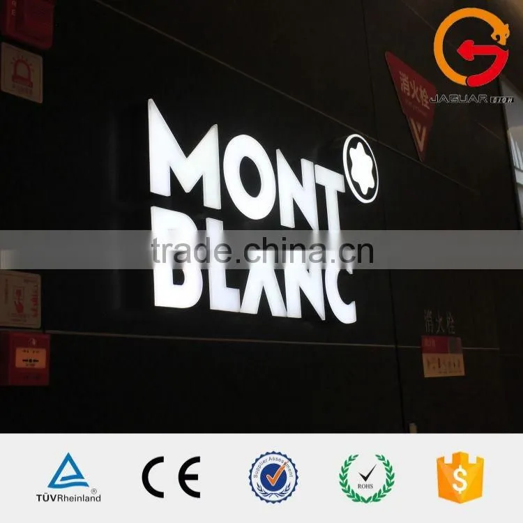 2016 hot sale 3D channel letter on LED signage signboard