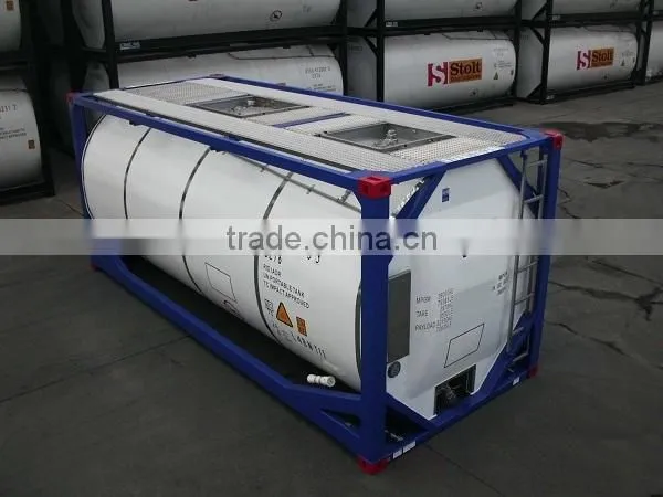 ASME standard 20ft T13 hydrogen peroxide tank container